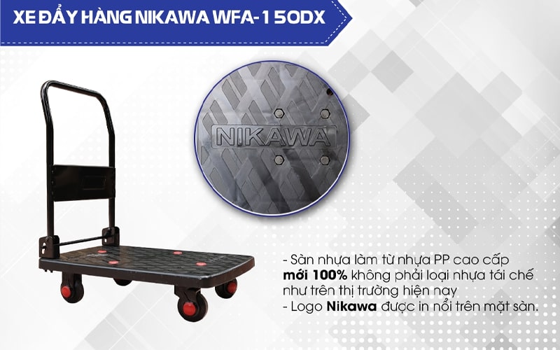 Xe đẩy hàng chính hãng Nikawa