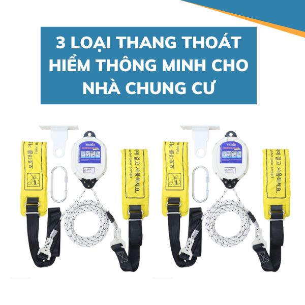 3 loại thang thoát hiểm thông minh cho nhà chung cư