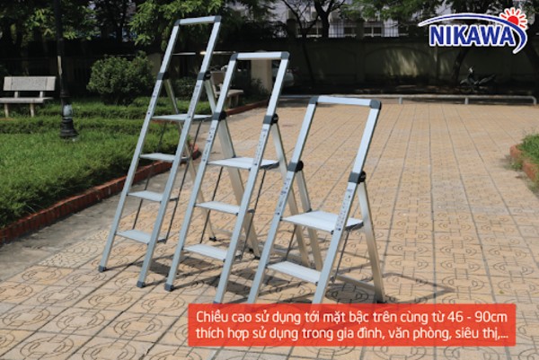 Ra mắt mẫu thang nhôm ghế tay vịn NIKAWA NK-SL