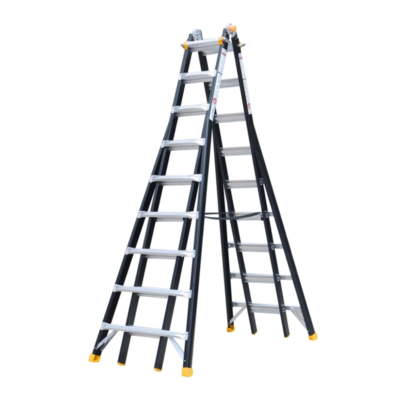 Thang nhôm gấp (rút lồng) đa năng Nikawa NKB-49