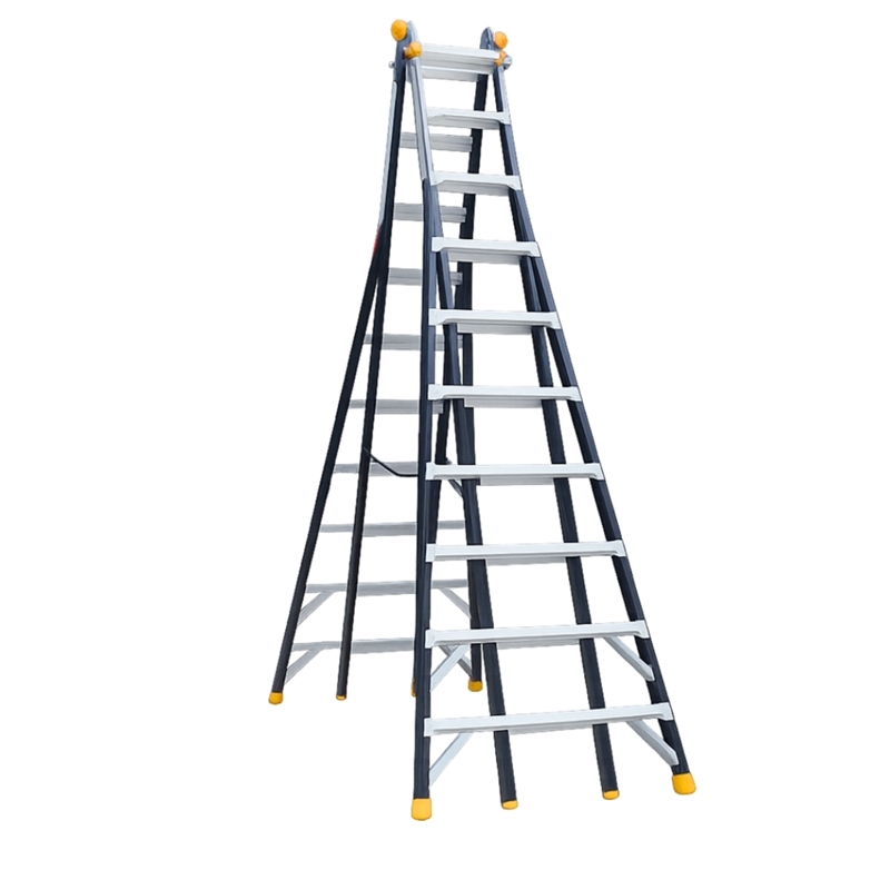 Thang nhôm gấp (rút lồng) đa năng Nikawa NKB-50