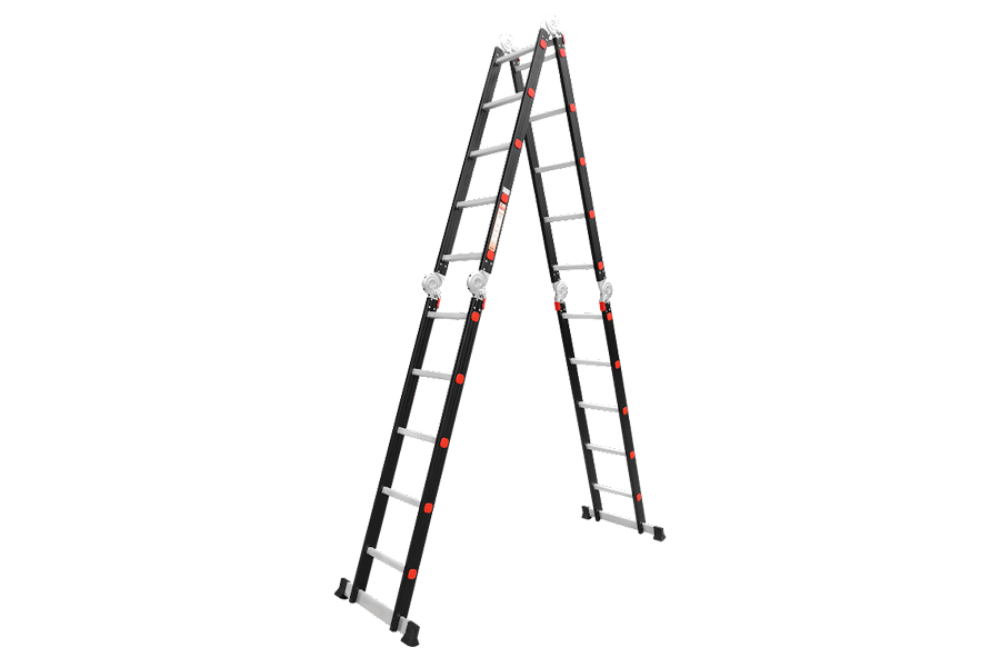 Thang nhôm gấp 4 khúc Nikawa NKG-45