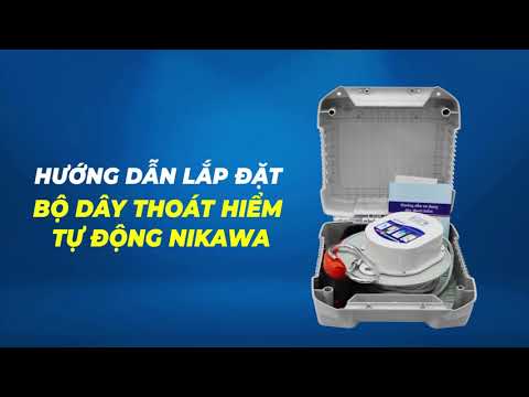 Hướng dẫn lắp đặt Bộ dây thoát hiểm tự động Nikawa