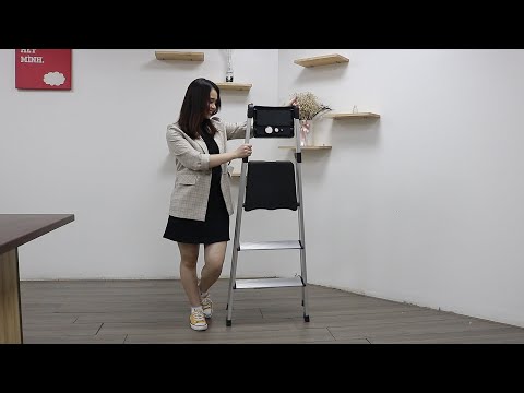 Hướng dẫn sử dụng thang nhôm ghế Nikawa NKP