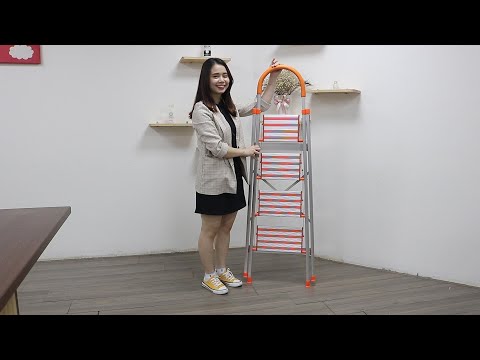 Hướng dẫn sử dụng thang nhôm ghế NKA