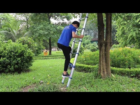 Hướng dẫn sử dụng thang rút đơn Nikawa