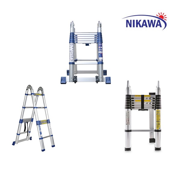 3 Lý do khiến bạn không phải đắn đo khi mua thang nhôm rút đôi Nikawa