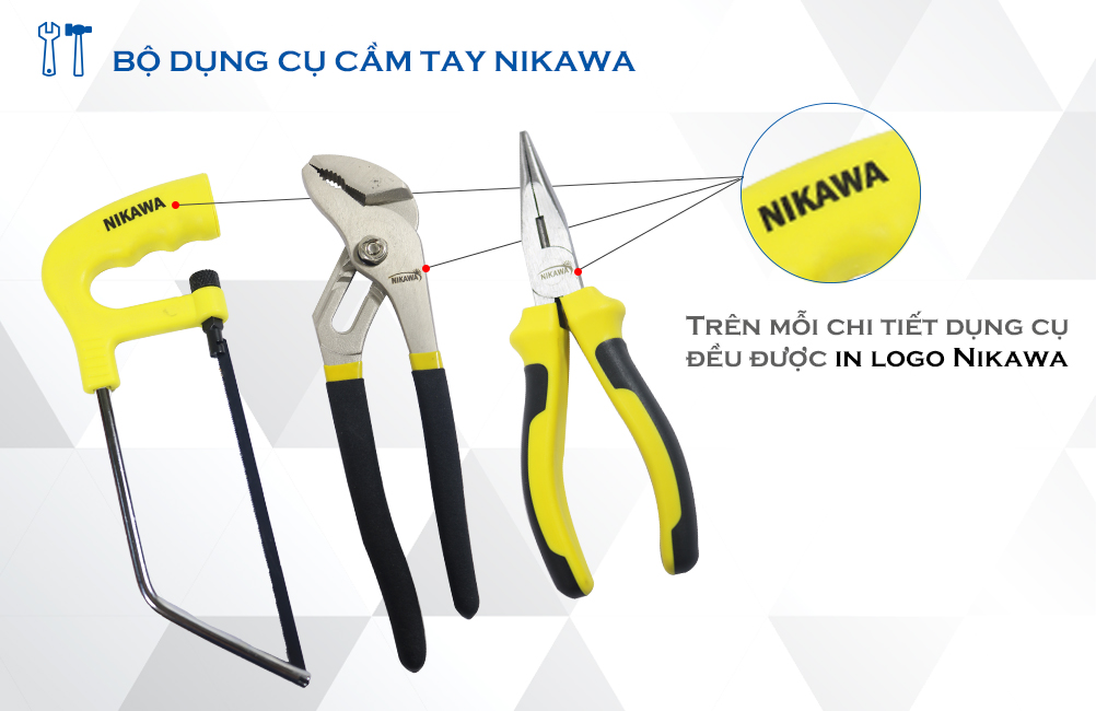 Bộ dụng cụ Nikawa mới có gì đặc biệt?
