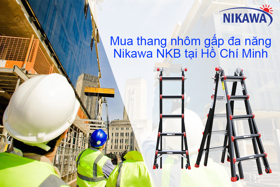 Mua thang nhôm gấp đa năng Nikawa NKB tại Hồ Chí Minh