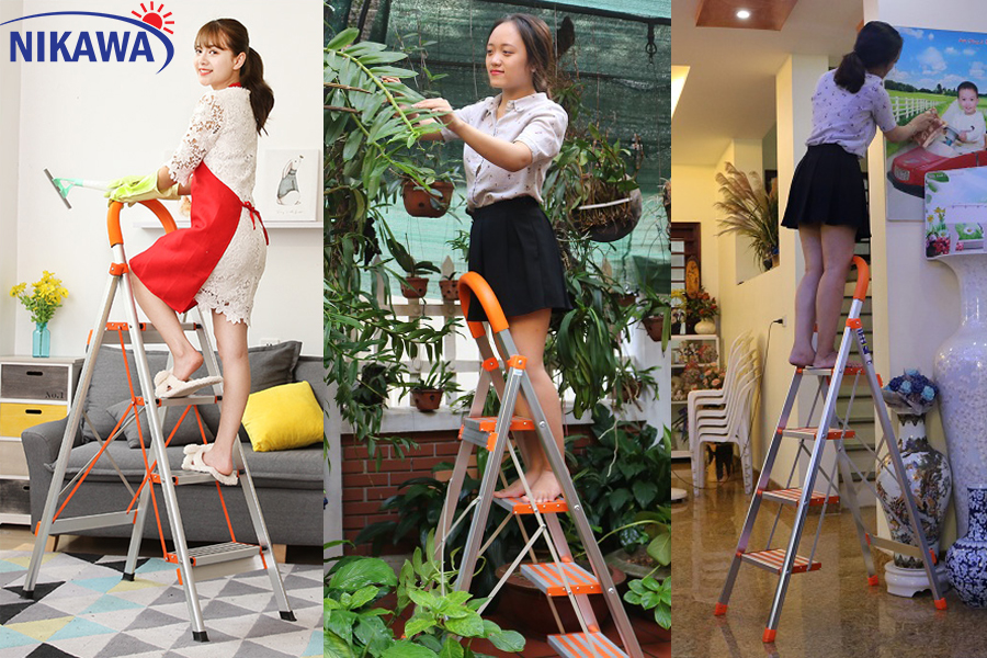 Mua thang nhôm ghế Nikawa chính hãng Nhật Bản tại Hải Phòng?