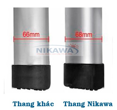 Những khác biệt từ Nikawa mà những thang nhôm khác không thể có