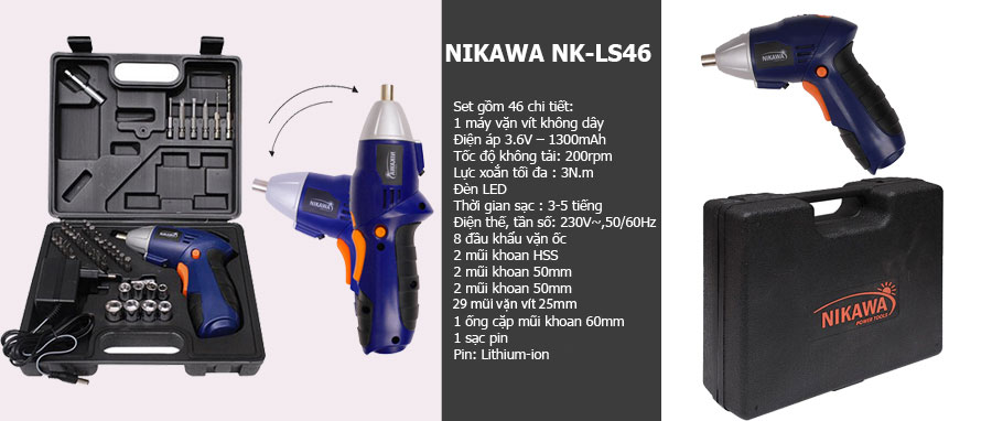 Nikawa cho ra mắt dòng sản phẩm bộ dụng cụ cầm tay cao cấp