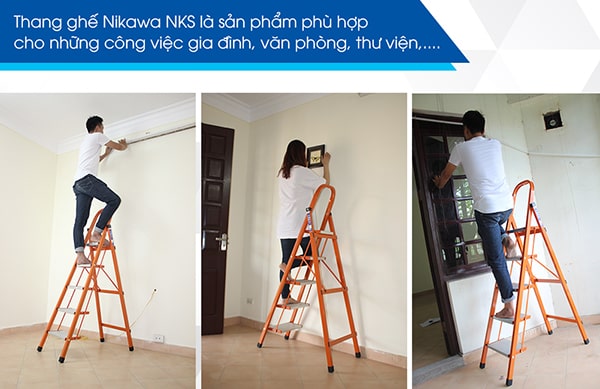 Thang nhôm Nikawa NKS với 3 model vẫn luôn duy trì được sự HOT trên thị trường