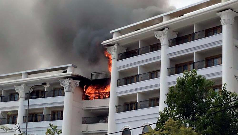 cháy khách sạn là mối hiểm họa hàng đầu hiện nay