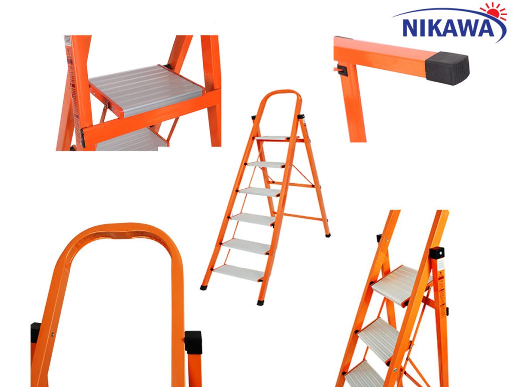 Thang nhôm ghế Nikawa NKS-06 luôn mang đến trải nghiệm an toàn tuyệt đối