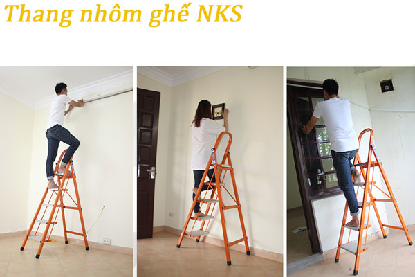 Thang nhôm ghế NKS-05