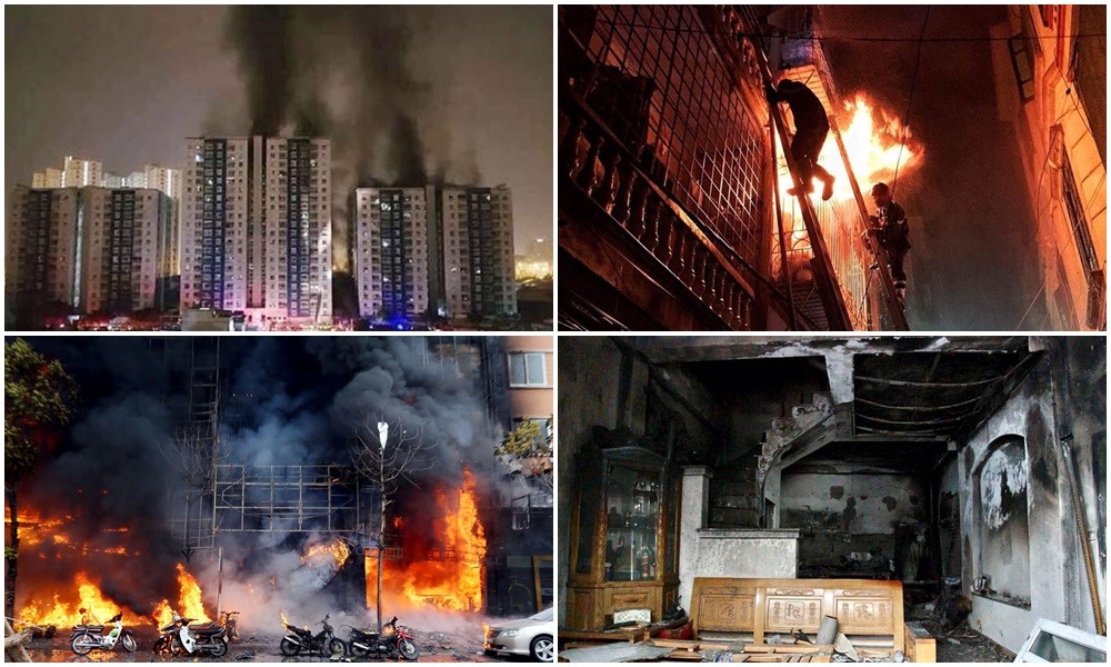 Hỏa hoạn tại chung cư – nguy hiểm luôn rình rập xung quanh chúng ta