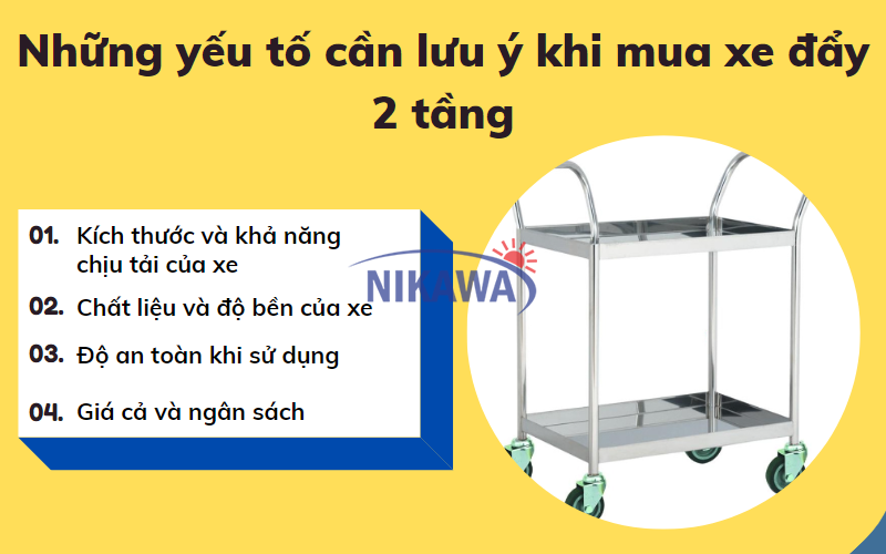 xe đẩy hàng 2 tầng 