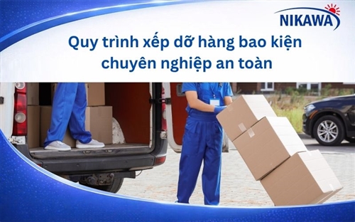 Quy trình xếp dỡ hàng bao kiện chuyên nghiệp an toàn