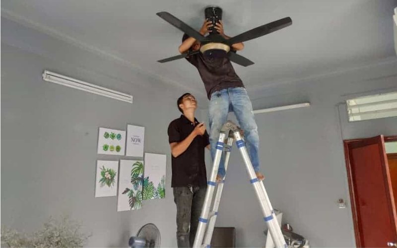 sửa chữa quạt trần