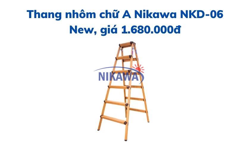 Thang nhôm chữ A Nikawa NKD-06 New, giá 1.680.000đ