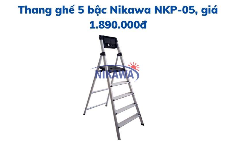 Thang ghế 5 bậc Nikawa NKP-05, giá 1.890.000đ