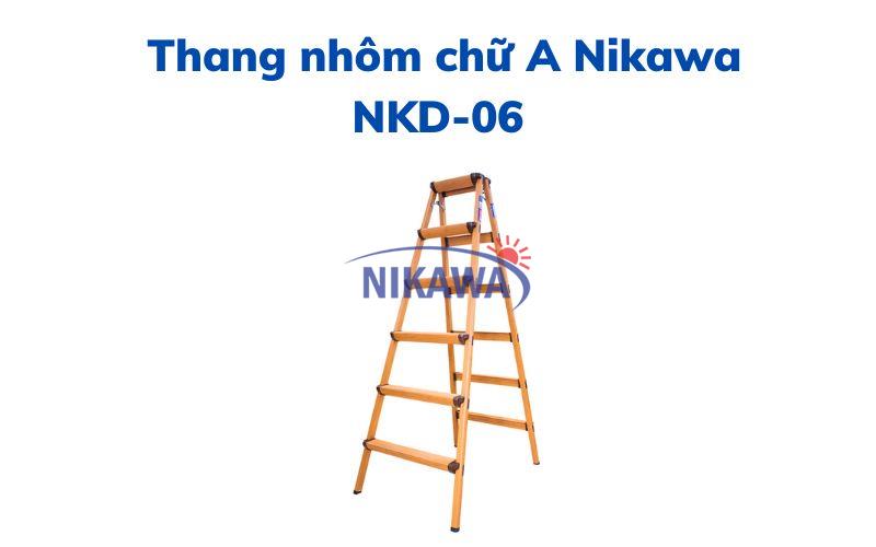 Thang nhôm chữ A Nikawa NKD-06