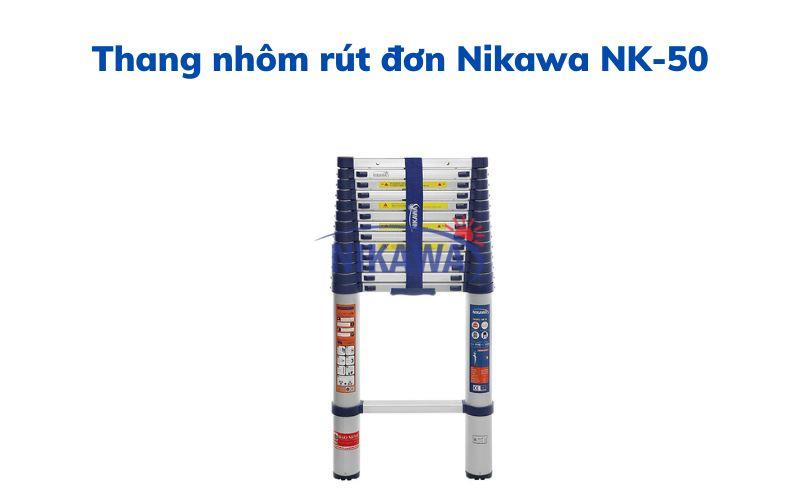 Thang nhôm rút đơn Nikawa NK-50