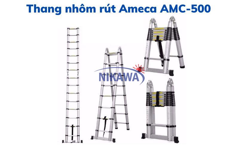 Thang nhôm rút Ameca AMC-500