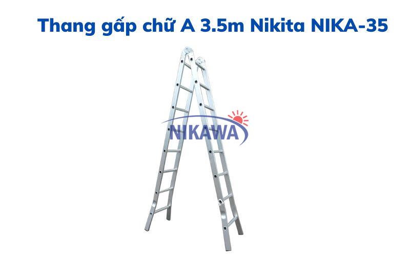 Thang gấp chữ A 3.5m Nikita NIKA-35