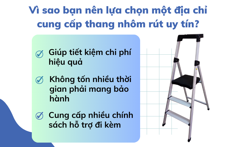 địa chỉ mua thang nhôm rút đơn