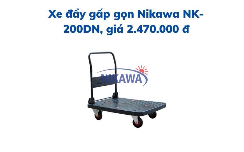 Xe đẩy gấp gọn Nikawa NK-200DN, giá 2.470.000 đ