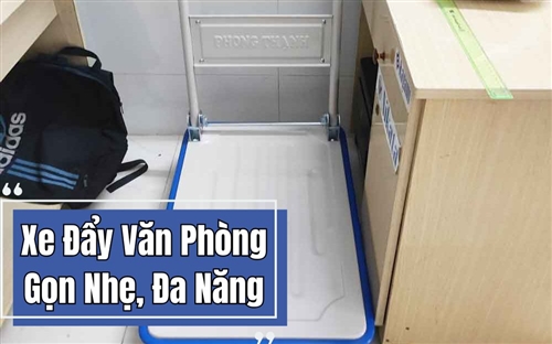 Xe Đẩy Văn Phòng Gọn Nhẹ, Đa Năng – Trợ Thủ Đắc Lực Nơi Công Sở